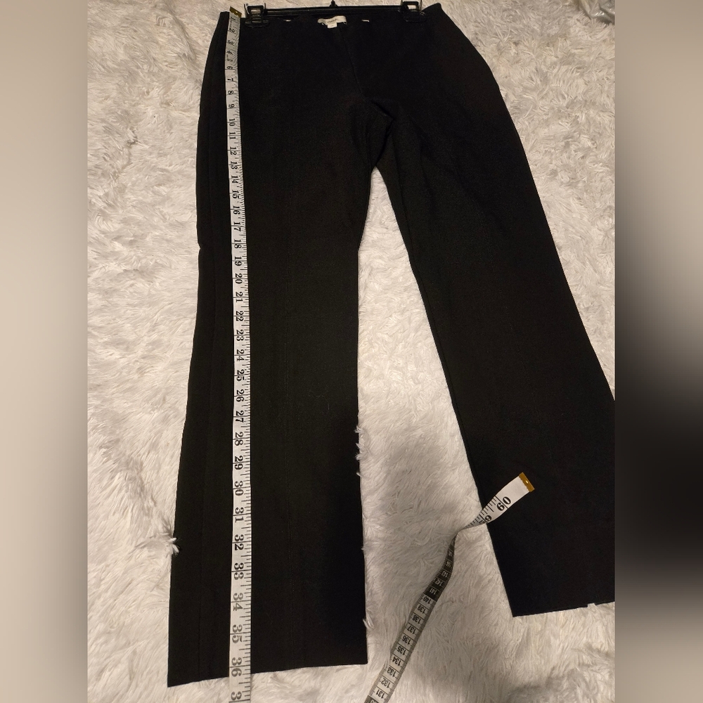 Vince Stitch-Front Seam Leggings Color Black Size L/G - Picture 5 of 16